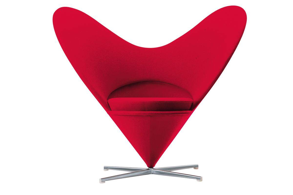 Sessel „Heart Cone Chair“ von Vitra, 2767 Euro, Schottenring 12, 1010 Wien