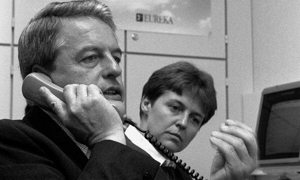 Franz Vranitzky und Brigitte Ederer warben einst per Telefon für den EU-Beitritt. 