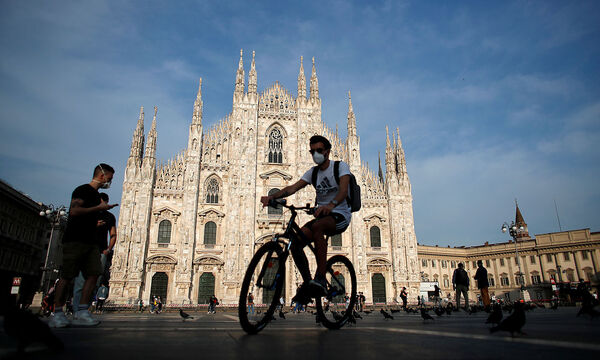 Der Mailänder Dom am Montag