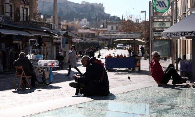 In der Hauptstadt Athen gilt ebenfalls ein Lockdown