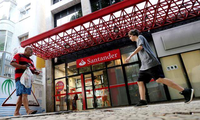 Banco Santander Filiale in Rio de Janeiro