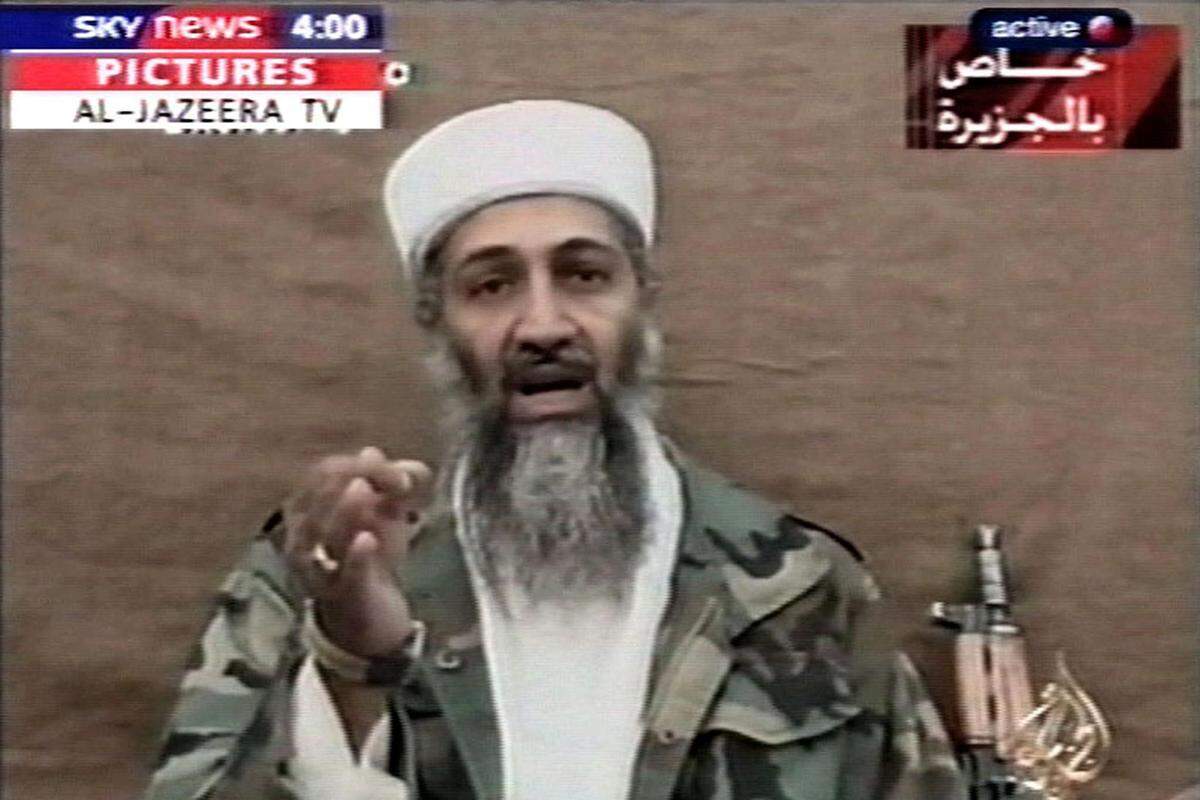 Er löste den Krieg aus: Osama bin Laden. Am 11. September 2001 lässt der Chef des Terrornetzwerkes al-Qaida ...