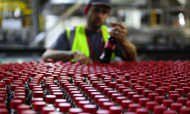 K.: Bottling Operations Inside A Coca-Cola Co. Production Facility