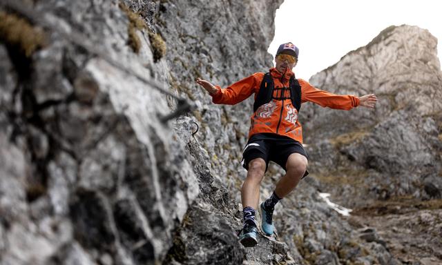 Im Sprint kreuz und quer durch die Alpen: Michael Strasser auf der Jagd nach der nächsten Bestmarke.  
