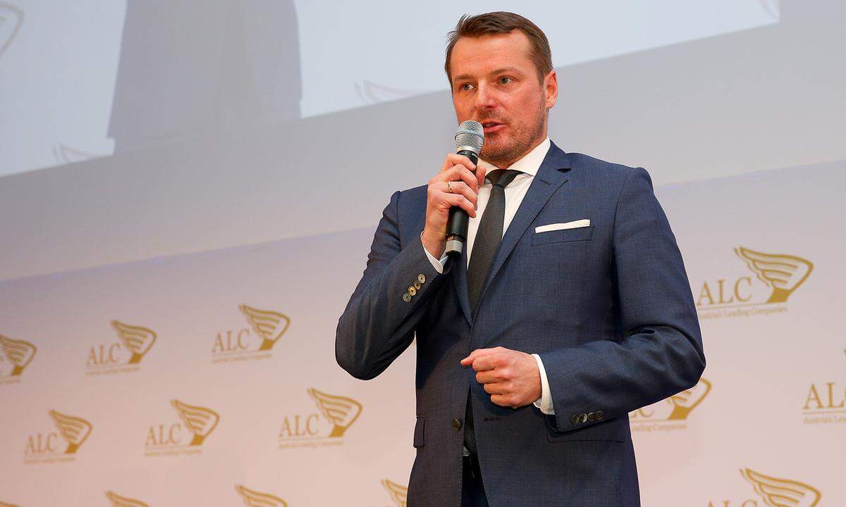 "Presse"-Vorsitzender der Geschäftsführung Herwig Langanger begrüßt mehr als 500 ALC-Gäste.
