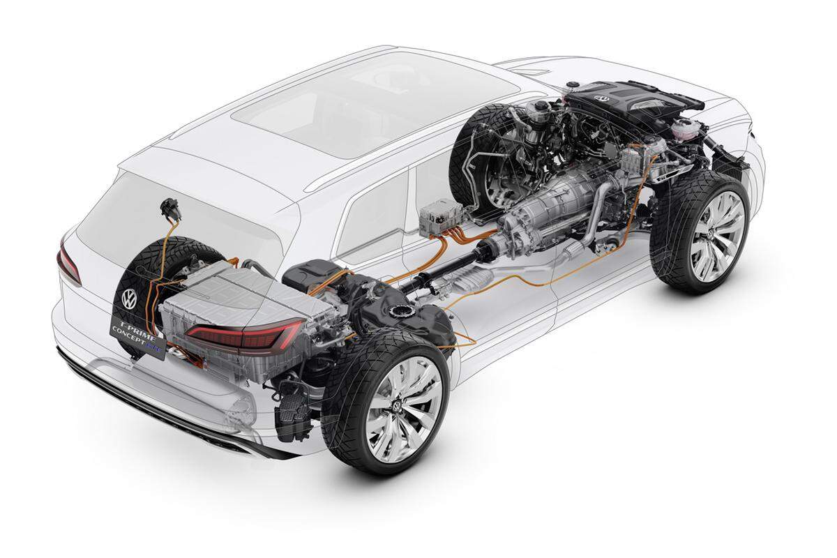Das T-Prime Concept GTE ist mit vier Einzelsitzen ausgestattet.