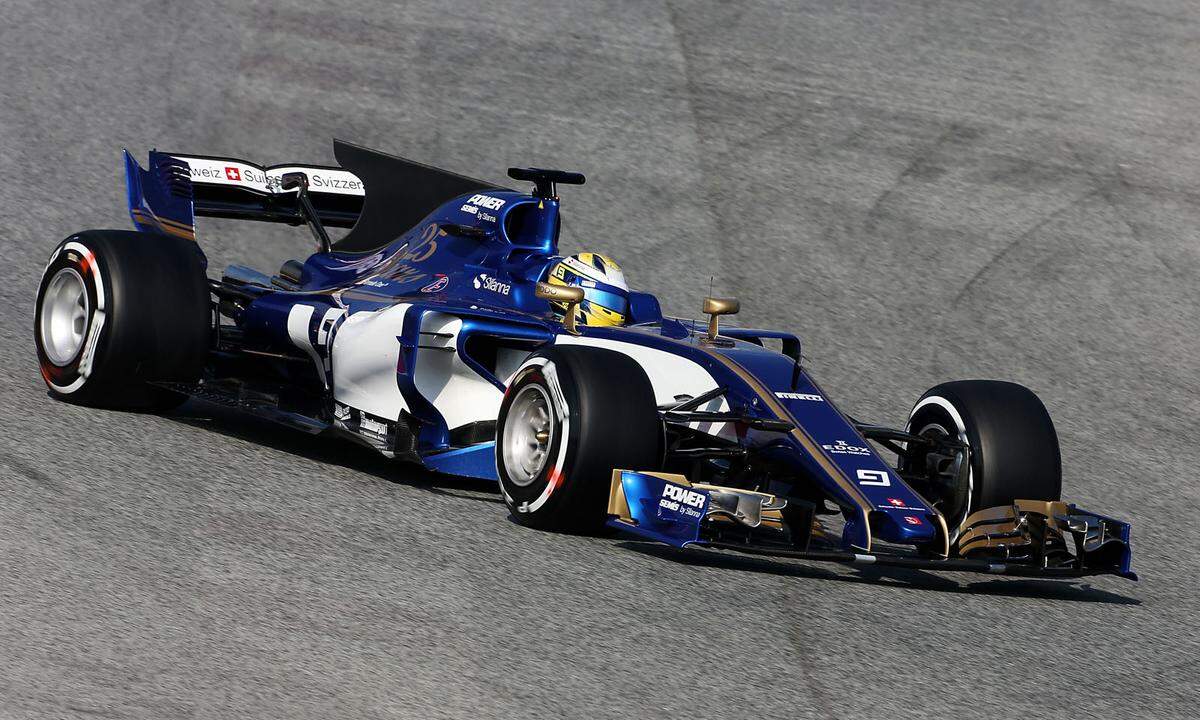 Auch Sauber gehört mit dem C36 zu den Nachzügler-Teams. Piloten: Marcus Ericsson (SWE), Pascal Wehrlein (GER)
