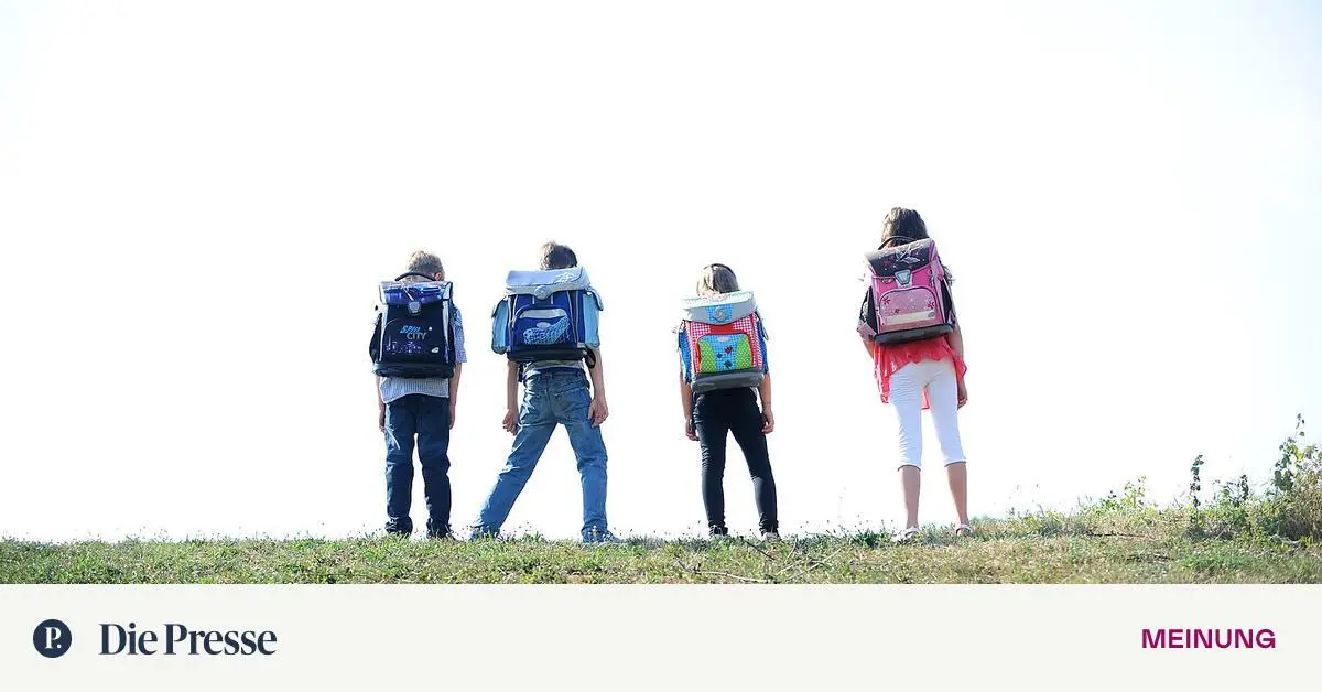 Das pädagogische Gebot der Stunde - oder: Die Freiheit im Zwang | DiePresse.com