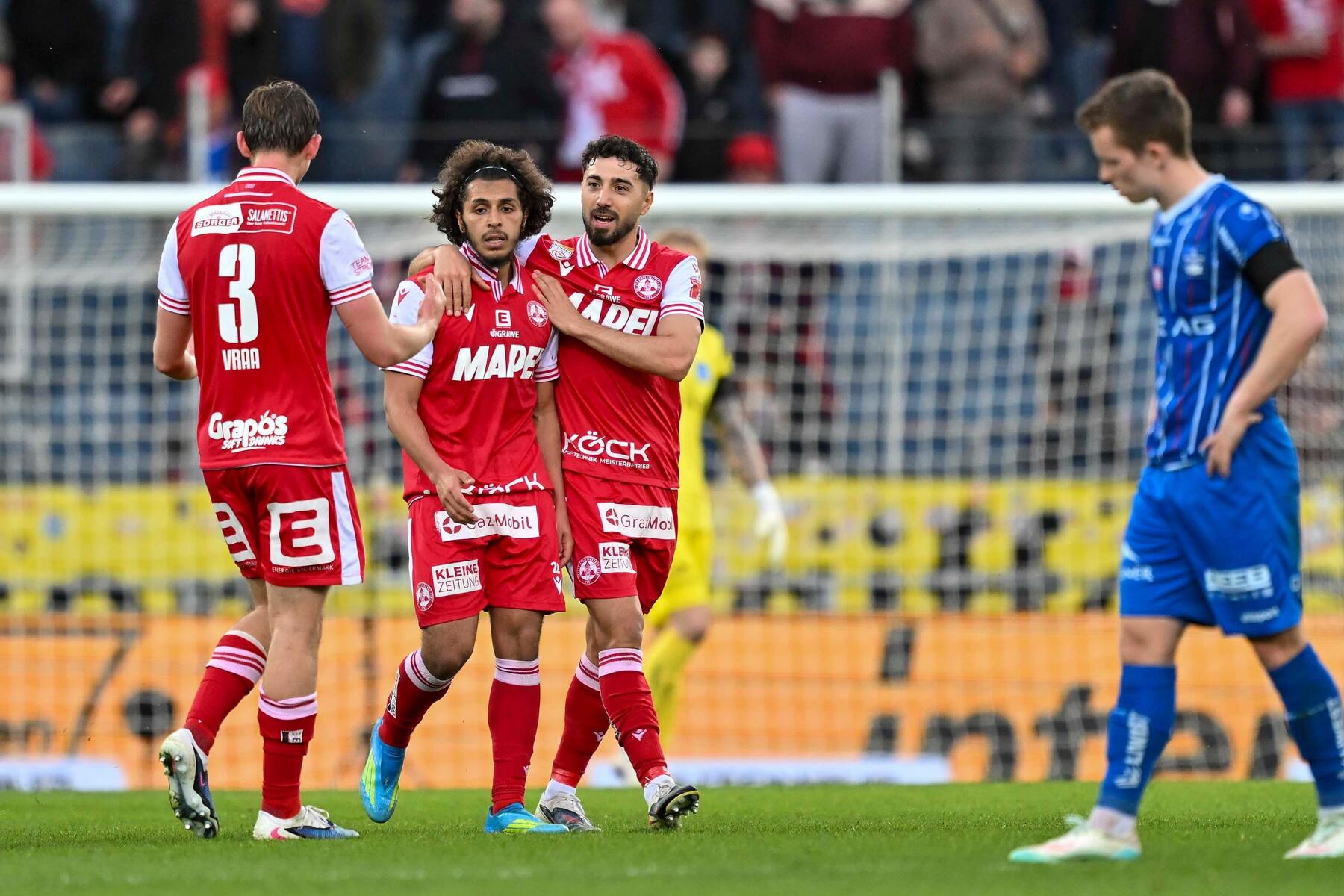 GAK weiter im Vormarsch, WSG besiegt WAC