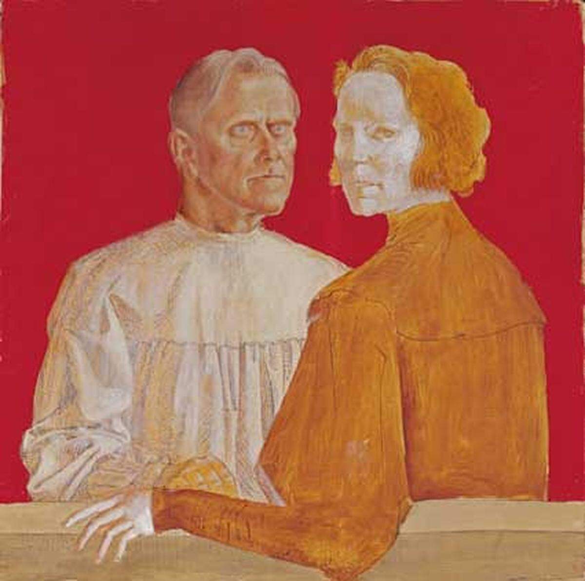  Im Bild: Otto Dix: "Bildnis Zahnarzt Dr. Frederik Gottlieb und Frau I", 1936, Galerie Neue Meister, Staatliche Kunstsammlungen Dresden (c) VBK Wien, 2009