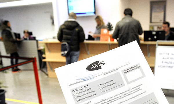 THEMENBILD: ARBEITSMARKTSERVICE AMS / ARBEITSLOSENZAHLEN /ARBEITSLOSE