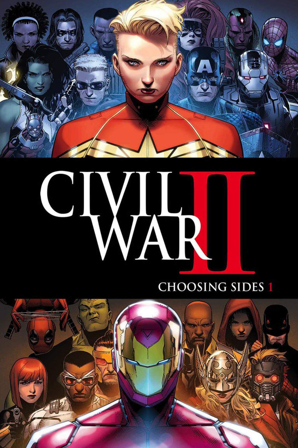 Zwei "Avengers"-Kinofilme sind ebenfalls in Vorbereitung. Teil eins von "Infinity War" soll im Mai 2018 anlaufen, Teil zwei im Mai 2019. Die Wartezeit verkürzt der Comicband "Civil War II", der schon im Juni diesen Jahres erhältlich sein wird. Man darf gespannt sein, welche Superhelden-Allianzen sich dort bilden werden ...