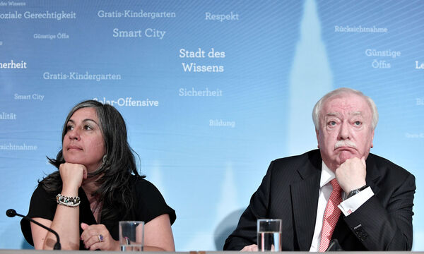 Vassilakou und Häupl bereiten die aktuellen Umfragewerte keine Freude. 