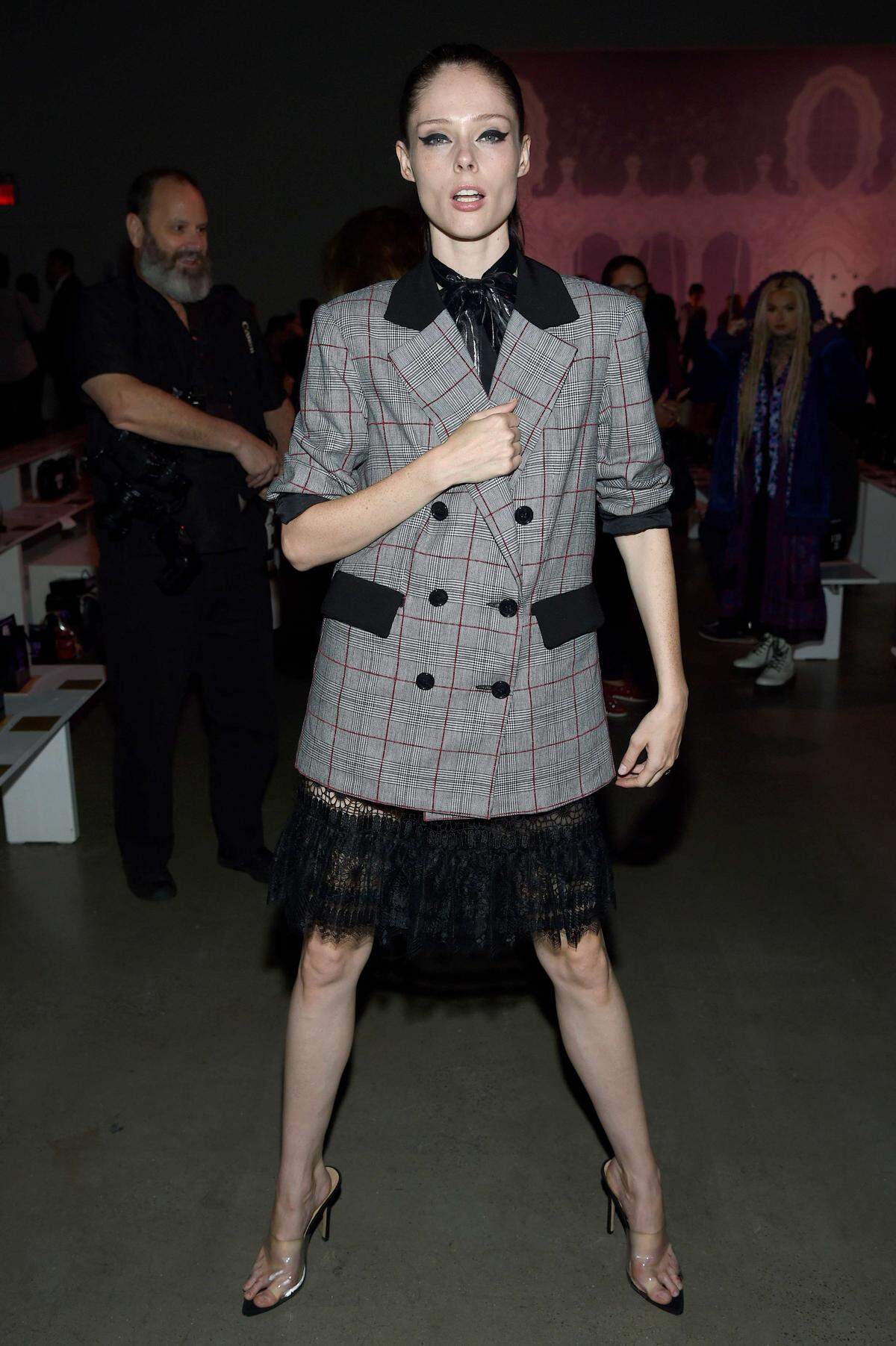 Coco Rocha bei Anna Sui.