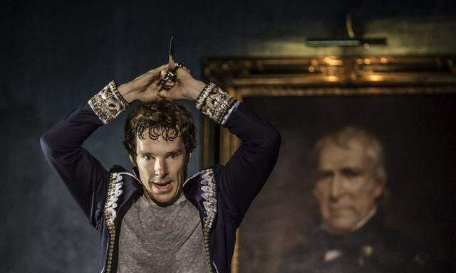 Benedict Cumberbatch als Hamlet