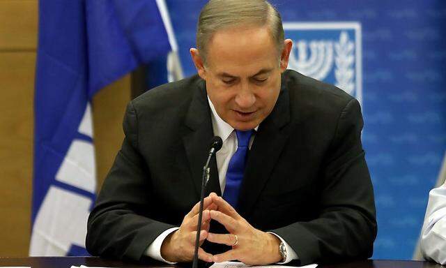 Israels Premier Benjamin Netanyahu wurde drei Stunden verhört.