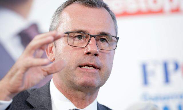 Vize-Parteichef Norbert Hofer  hat das FPÖ-Wahlprogramm vorgestellt.