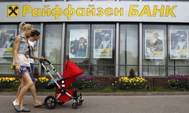 Raiffeisenbank Russland in Moskau.