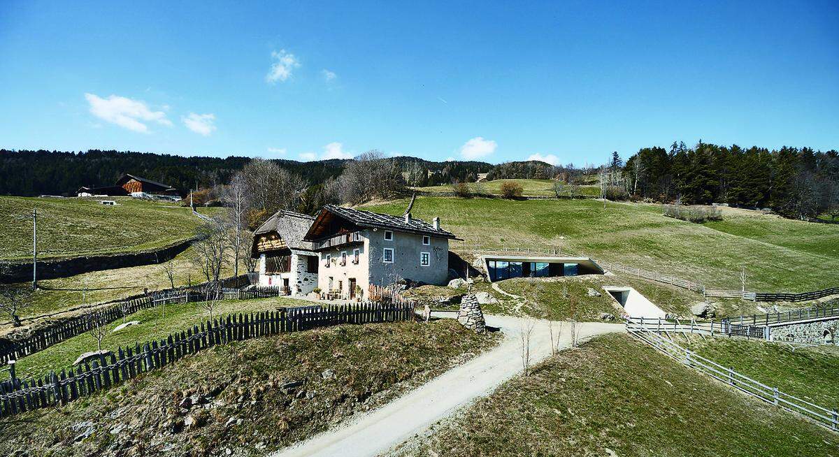 Architekt Pavol Mikolajcak, Bozen (Italien), für das Haus "Zwei, drei, eins" in Villanders