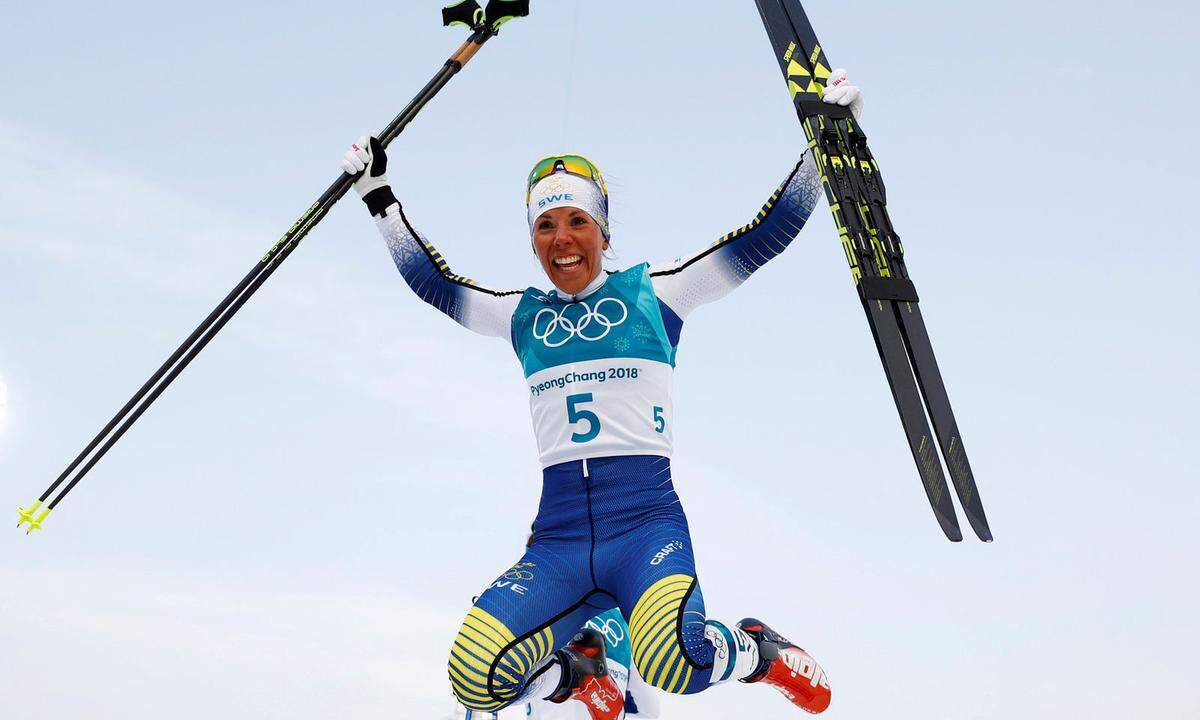 Charlotte Kalla (Skiathlon)