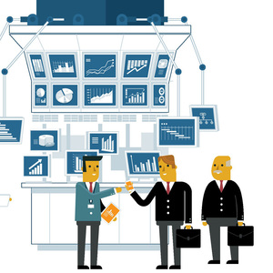 Die Börsen erreichen luftige Höhen.