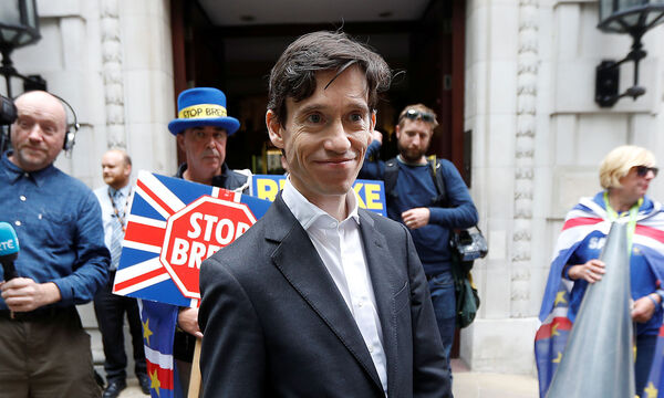 Vor der dritte Rundce zeigte sich Rory Stewart noch hoffnungsfroh.