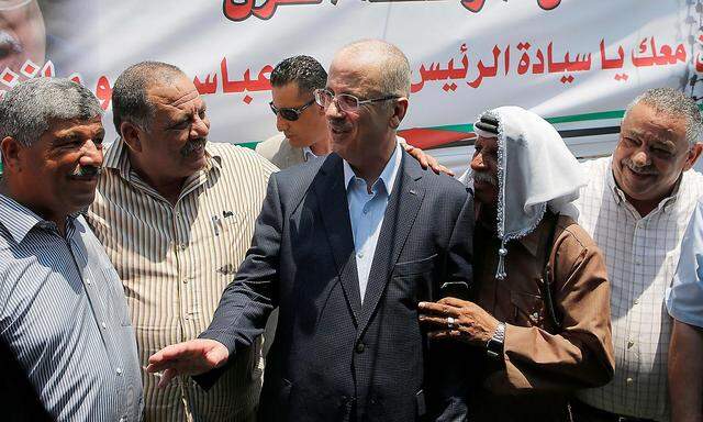 Archivbild von Palästinenser-Premier Rami Hamdallah.