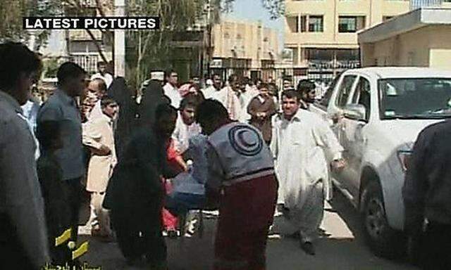 Iran: TV-Bilder nach dem Anschlag