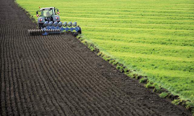 Herbstarbeiten in der Landwirtschaft