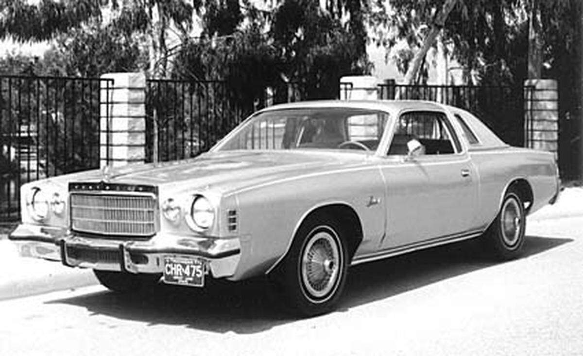 Ende der 1970er Jahre geriet Chrysler schon einmal in eine existenzbedrohende Krise. Der Zusammenbruch wurde abgewendet, weil Präsident Jimmy Carter 1980 einen staatlichen Überbrückungskredit von 1,5 Mrd. Dollar genehmigte. Im Bild: Ein Cordoba Baujahr 1975
