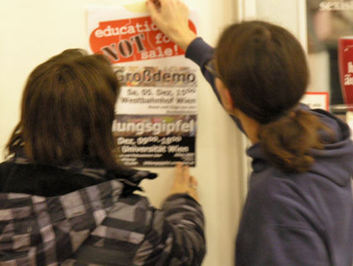 Die Vorbereitungen für die nächste Demonstration laufen schon: Treffpunkt ist am Samstag der Westbahnhof. Beim letzten Protestmarsch hatte das Interesse gegenüber dem Beginn der studentischen Revolte allerdings schon abgenommen.