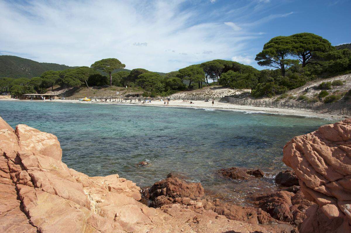 Kein günstiges Pflaster ist der Palombaggia Beach auf Korsika.