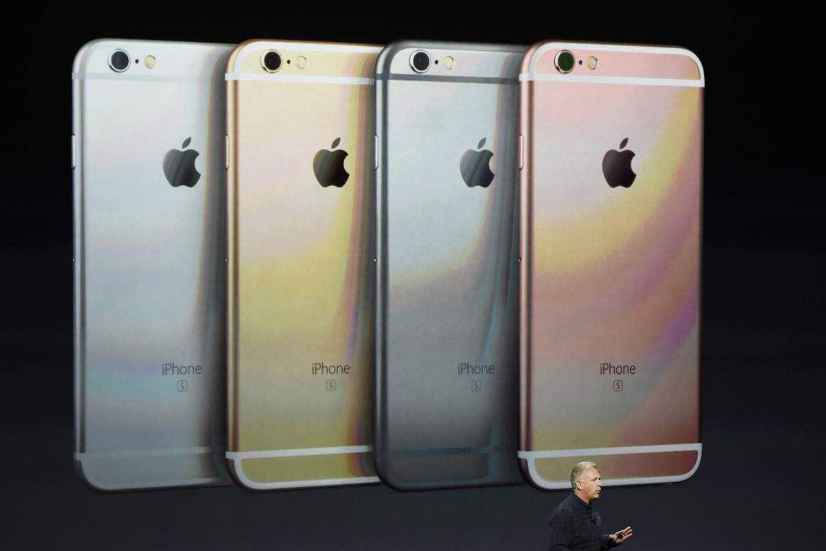 Ohne "one more thing", aber dafür mit zwei neuen iPhone-Modellen hat der Vorstellungsreigen bei Apple dann ein Ende gefunden. Das iPhone 6s und 6s Plus gibt es auch in einer Roségold-Variante.