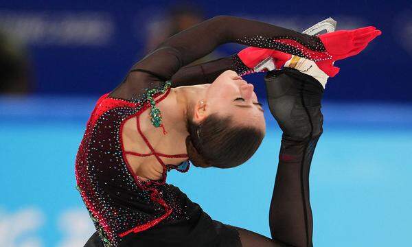 Kamila Walijewa bei Olympia 2022