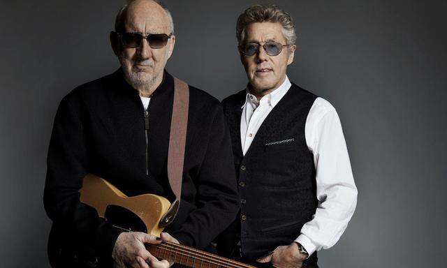 Ein Pop-Querkopf und sein Sänger: Pete Townshend (74, l.) und Roger Daltrey (75). 