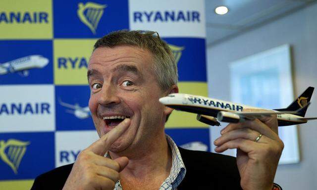 Ryanair-Chef Michael O'Leary würde auch Stehplätze verkaufen