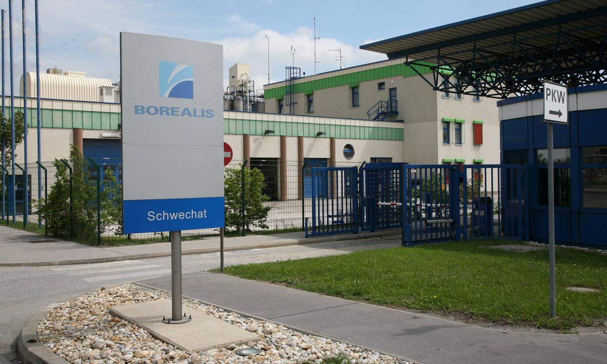 Unter die besten Zehn geschafft hat es auch der Kunststoffkonzern Borealis, der rund 7,2 Mrd. Euro umgesetzt hat.