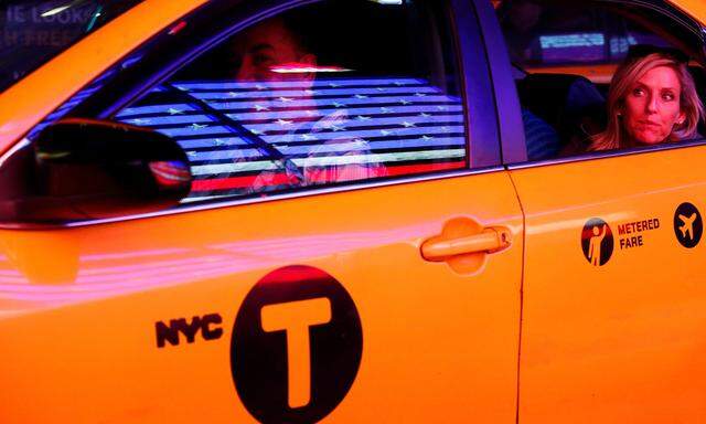 New Yorker Taxifahrer: 1970 hatte genau ein Prozent von ihnen einen College-Abschluss - 2013 waren es 15 Prozent.