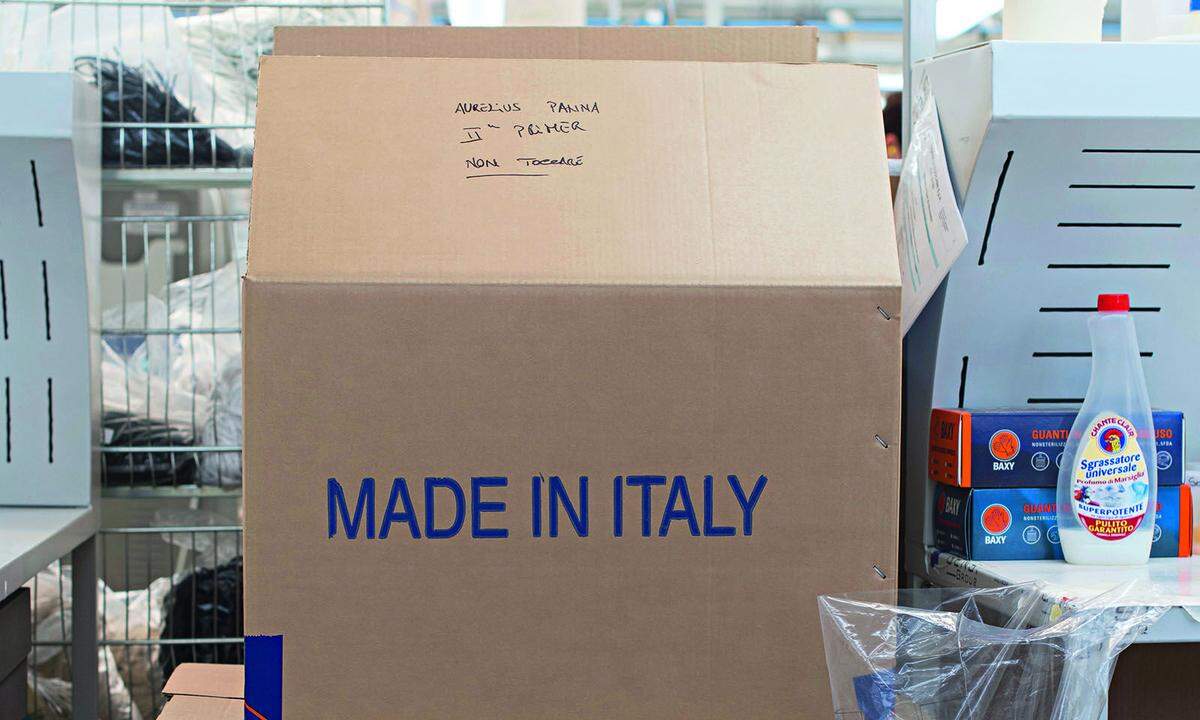 Qualität. Dass diese Sneaker „made in Italy“ sind, ist ein wichtiges Argument für Luxuskunden.