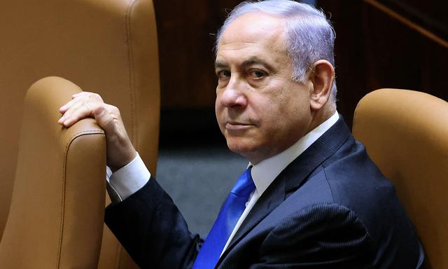 Israels Ministerpräsidenten Benjamin Netanjahu.
