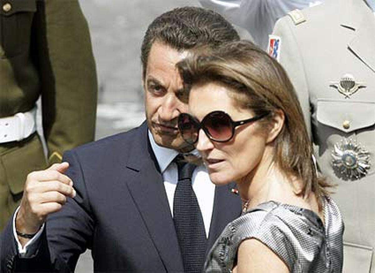 Erst Mitte Oktober hatten Cécilia und Nicolas Sarkozy ihre Trennung bekannt gegeben.