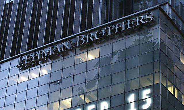 ARCHIV - Die Zentrale der Investmentbank Lehman Brothers in New York, aufgenommen am 15. Sept. 2008. 