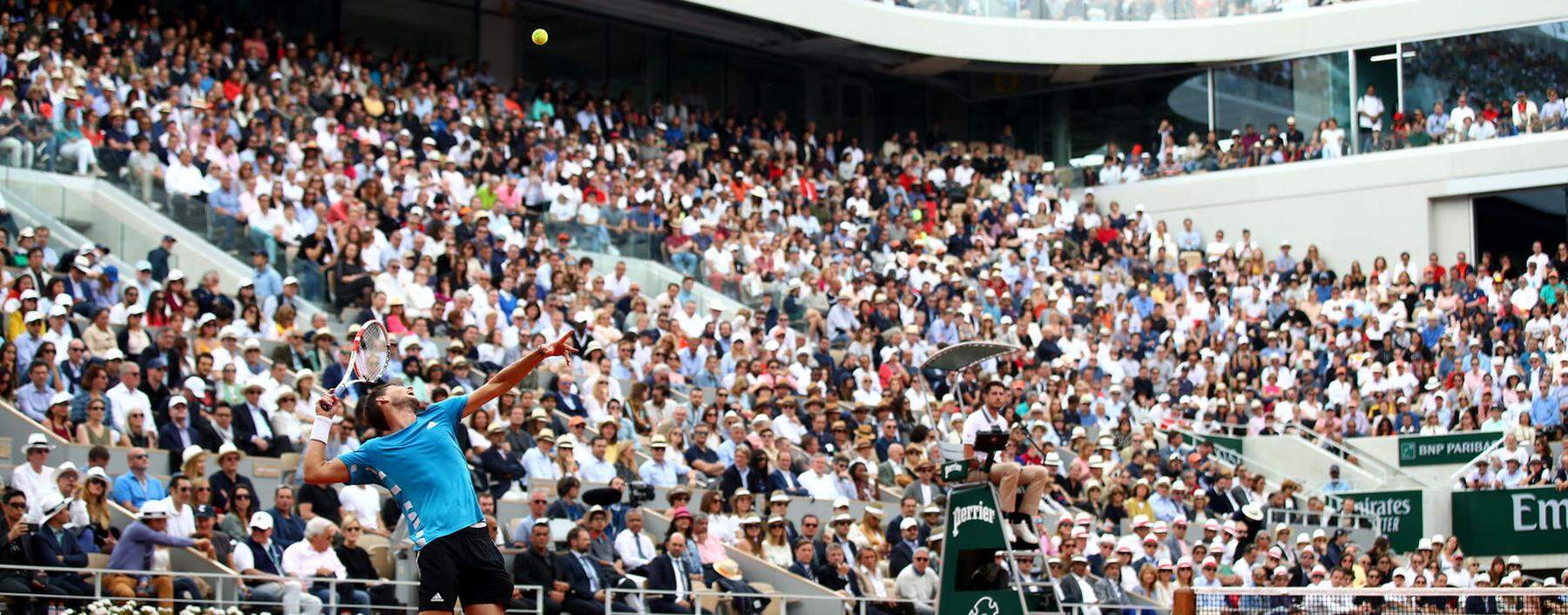 Dominic Thiem hat bei den French Open in Paris seit 2016 zumindest immer das Halbfinale erreicht, in den vergangenen beiden Jahren sogar das Finale.