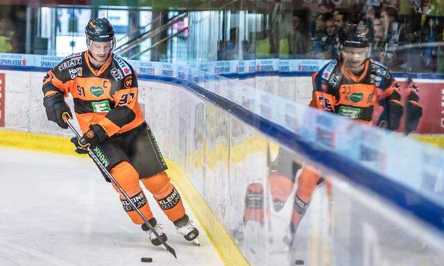 Oliver Setzingers Leidenschaft für Eishockey ist ungebrochen. Der Niederösterreicher spielte in Finnland, den USA, der Schweiz – seit 2016 läuft er für die Graz 99ers auf. 