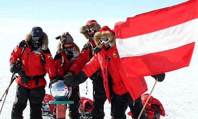 Erster: Österreich schlägt Deutschland beim ''Wettlauf zum Südpol''