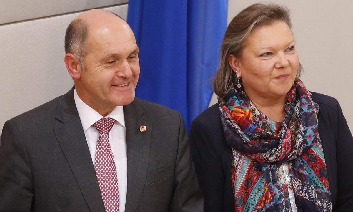 Wolfgang Sobotka und Anneliese Kitzmüller 