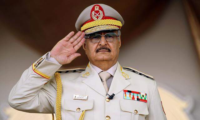 Die Zukunft Libyens liegt vor allem in seiner Hand: General Khalifa Haftar.