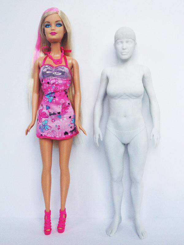 Auf die Idee kam Nickolay Lamm als er für ein Kunstprojekt auf dem Blog MyDeals.com mit einem CDC-Verfahren die Maße einer durchschnittlichen Frau herangezogen und daraus ein 3D-Modell erstellte. Dieses ließ er dann mittels Photoshop wie eine Barbie aussehen.
