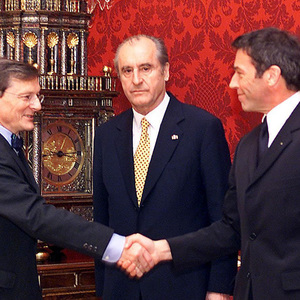 Wolfgang Schüssel, Thomas Klestil, Jörg Haider