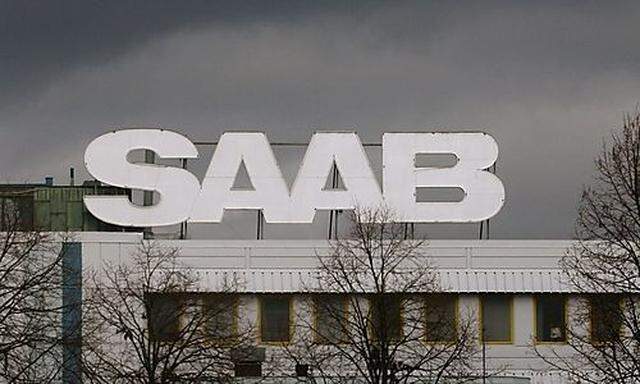 File photo of main Saab automobile plant in Trollhattan